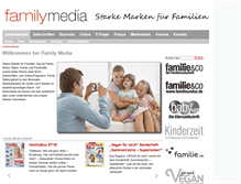 Tablet Screenshot of familymedia.de